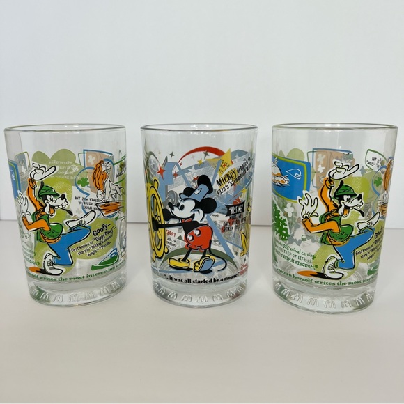 Vintage Disney 100 Years of Magic McDonalds Glasses - Picture 2 of 6